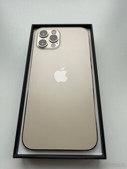 iPhone 12 PRO 128GB - GOLD 100% kondice baterie TOP stav