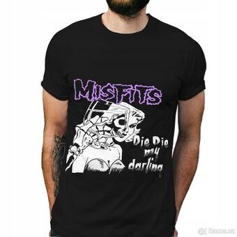 Tričko s potiskem skupiny Misfits - Die My Darling (L)