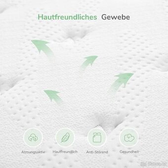 Matrace Gel Memory Foam