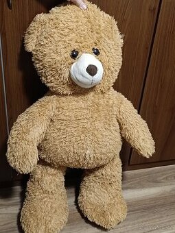 VELKÝ PLYŠOVÝ MEDVĚD VÝŠKA 110 cm