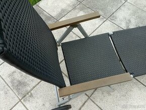 Zahradní lehátko ratan top stav PC 8.000 Kč