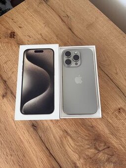 iPhone 15 Pro 256GB Natural Titanium 88% TOP stav