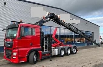 MAN TGX 35.480 - 8x4 – JNK-Hiab 18t + HR-Hiab 28 t/m