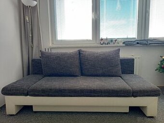 Pohovka rozkládací s úložným prostorem