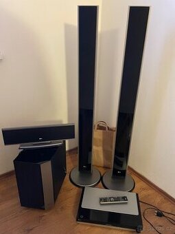 Prodám starší domácí kino LG ‎(repro, subwoofer, přehrávač).