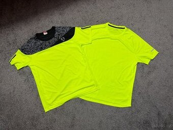 Sada 2ks neonových sportovních triček, vel. L