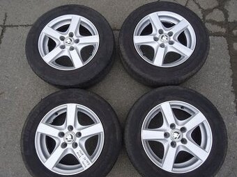 Alu disky na Škoda, 15", 5x112,ET 48, letní sada