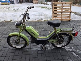 Babetta 210 s kartičkou, zelená původní 1.