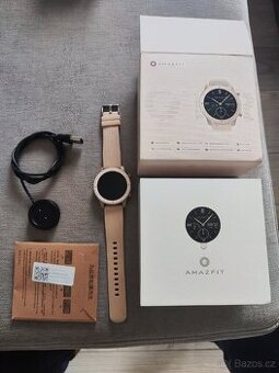 Chytré hodinky Amazfit GTR 42MM růžové