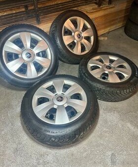 Plechové Disky 5X100 R15 Zimní Pneu 185/60/15