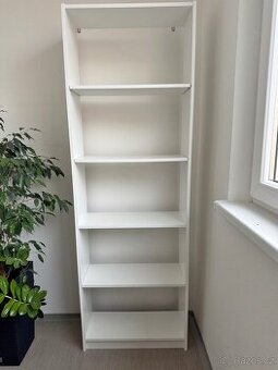 Knihovna GERSBY Ikea, bílá, 60x180 cm, 2 kusy