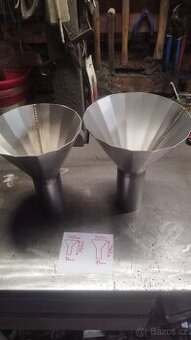 Nerezový trychtýř, nálevka