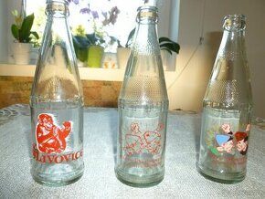 malované lahve