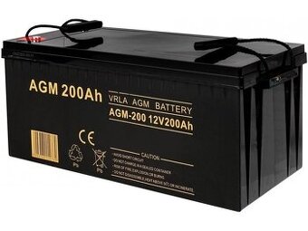 2X Baterie Volt Polska AGM 12V 200Ah