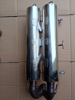 Nabízím dvojitý tlumič nerez pro POLARIS RZR  XP 1000