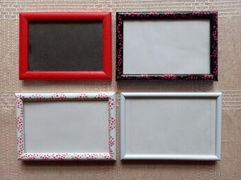 Rámečky na fotky nebo obrázky - 4 kusy