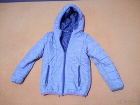dívčí zateplená (zimní) bunda 110/116