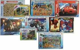 Puzzle mix: Auta, Gormiti, Asterix, Mimoni, Dinosauri, Zoo.. - 1