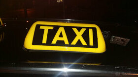 taxi transparent magnetický