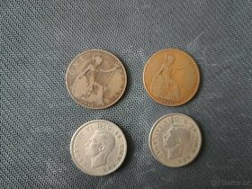 Velká Británie - 2 shillings, 1 penny - 1