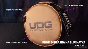 DJ brašna UDG na sluchátka/techniku