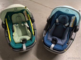 Maxi-Cosi Coral 360 - Modrá a Zelená (0-12m)