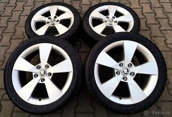 Alu kola originál Škoda Octavia III 5x112 R17 Denom - 1