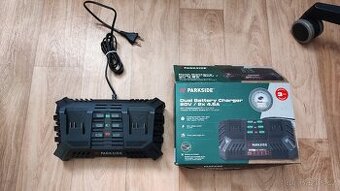 Dvojitá rychlonabíječka Parkside PDSLG 20 B
