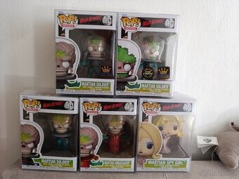 Funko Pop Mars Attacks set