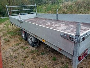 přívěsný brzděný vozejk Hapert 2700 kg 4,6x2