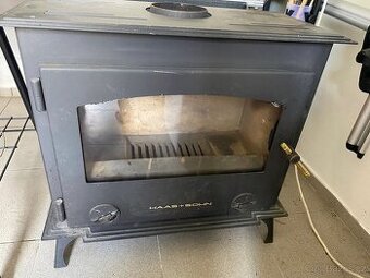 Prodám krbová kamna Haas+Sohn Trentino – 8,5 kW