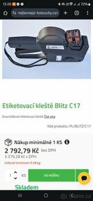 Štítkovací kleště BLITZ C17A - 1