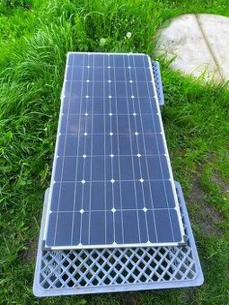 Solární panel 200w+ solar charge controller - 1