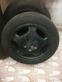 Černé Elektrony 16" 7 1/2 Jx 16H2 et41 5x112