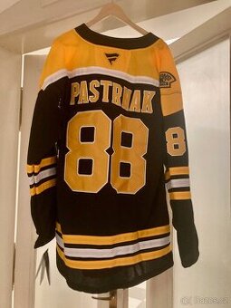 Hokejovy dres david pastrnak 88 vyšívaný