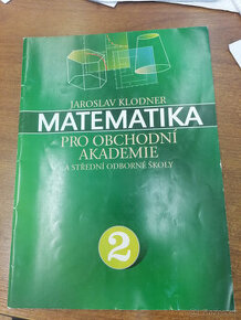 matematika pro obchodní akademie - 1
