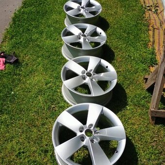 Alu disky 5x112 r17 originál Škoda - 1