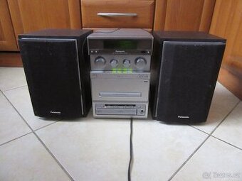 Nabízím minivěž Panasonic SA-PM15. Radio hraje pěkně a přehr