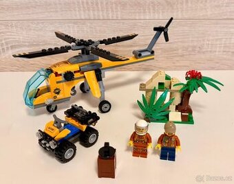 Lego City 60158 Nákladní helikoptéra do džungle