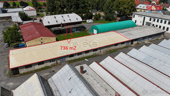 Pronájem skladu, 736 m², Svitavy, ul. U Stadionu