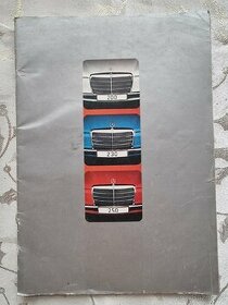 Mercedes Benz, "kraťas", original prospekt - 1