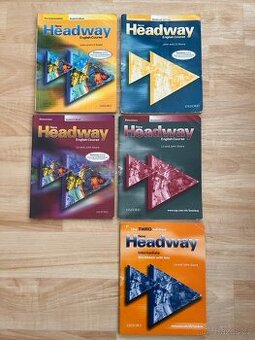 Učebnice – angličtiny New Headway a další (VELMI NÍZKÉ CENY)