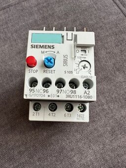 tepelné přetěžovací relé Siemens Sirius 3RU1116-1DB0