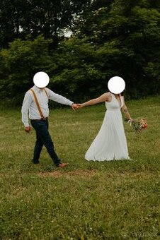 Krásné pohodlné svatební šaty z Montreálu