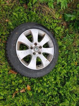 ALU sada 5x112 R16 gumy 205/55/16 Audi, VW, Škoda, Seat