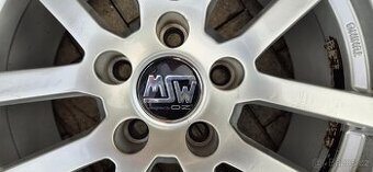 Prodám použité Alu disky MSW i s pneumatikama