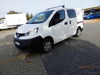 Nissan NV200, 1.5Dci, 66Kw,rok 2x šoupací dveře,2 místa