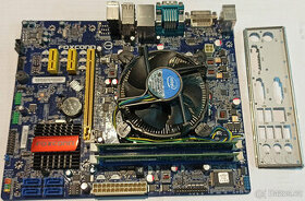 Mb +4gb ddr3 + cpu i3 2100, Foxconn H61MXV