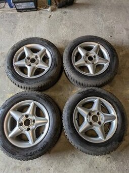 185/65/14 alu disky Mitsubishi Carisma včetně zimních pneu