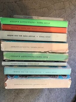 Retro dobrodružné knihy - Jules Verne